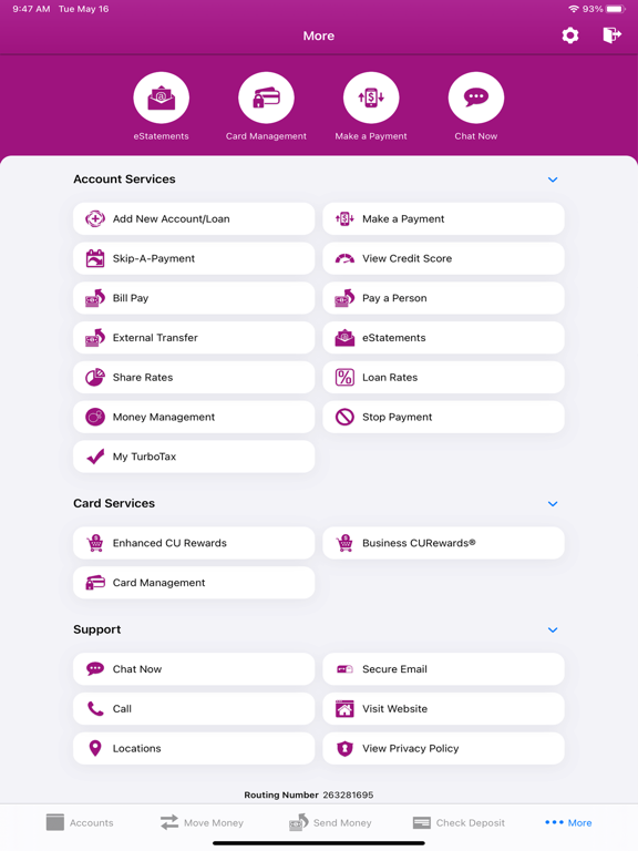 App screenshot