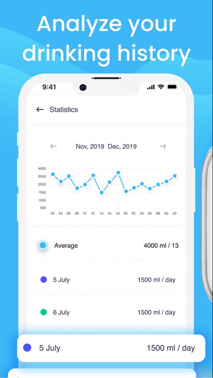 Water Reminder & Daily Tracker screenshot-3