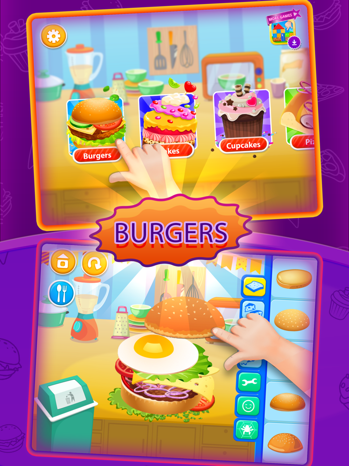 Burger Chef. Food cooking game