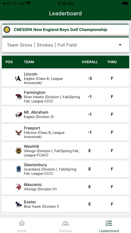 NH HS Golf screenshot-5