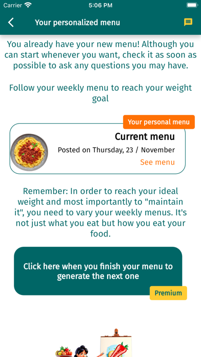PlanEAT. Eat healthy. Screenshot