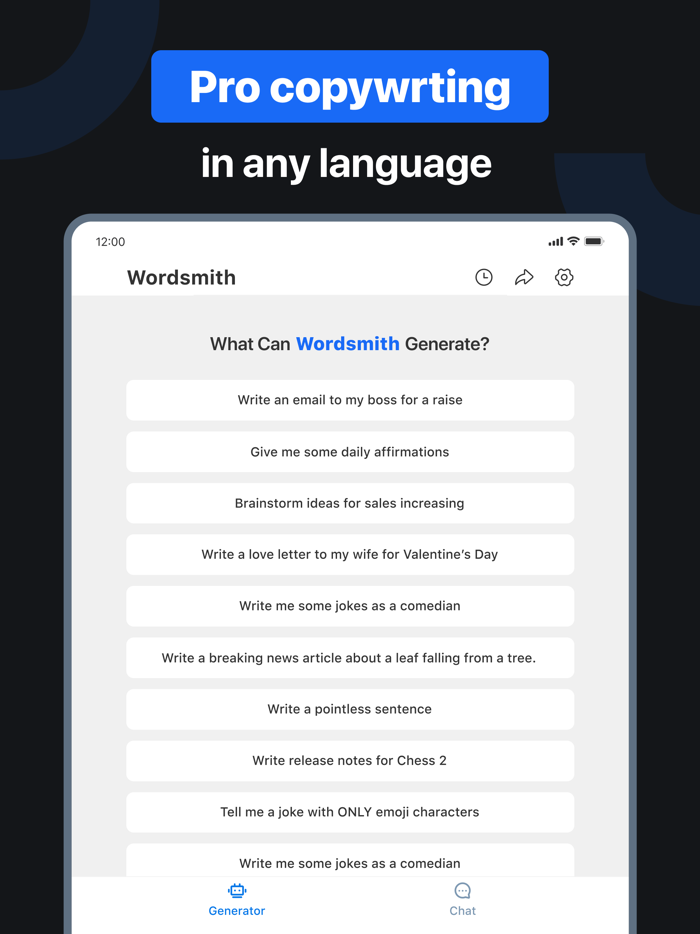 Wordsmith AI Writing Helper