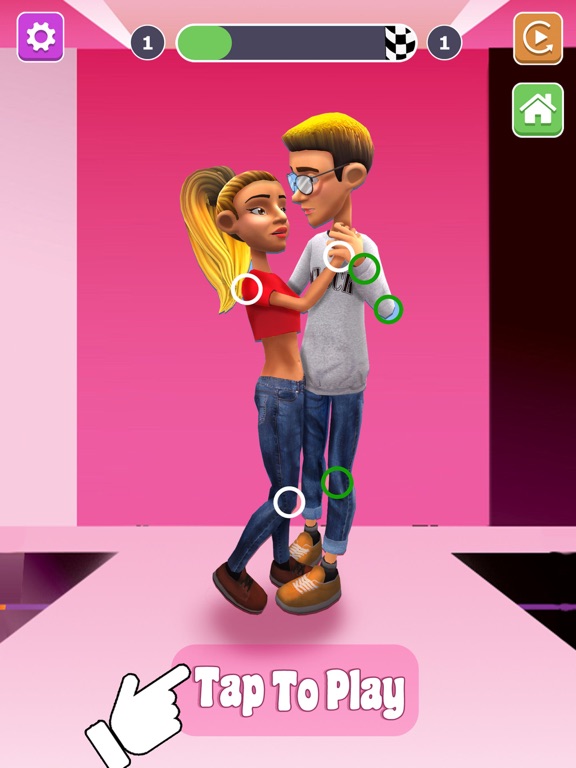 Screenshot #4 pour Pose'em Couple Love Ragdoll 3D