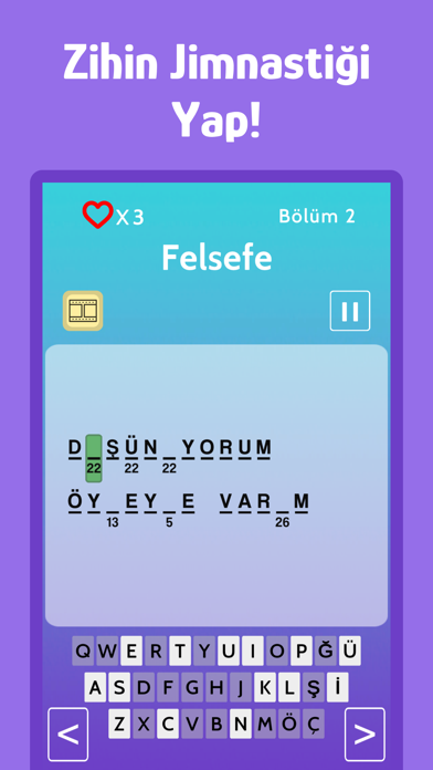 Şifreli Bulmaca Lügaz Screenshot