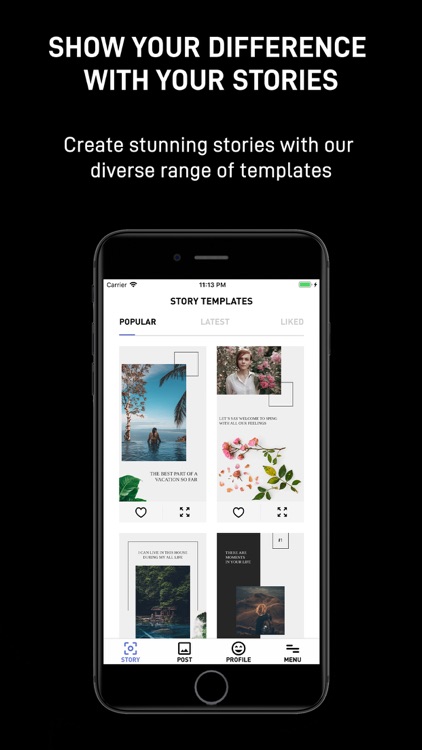 Lavila - Post & Story Editor