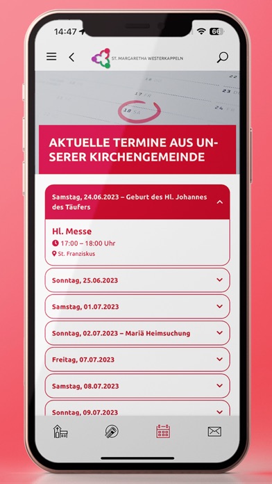 Screenshot 2 of St. Margaretha App