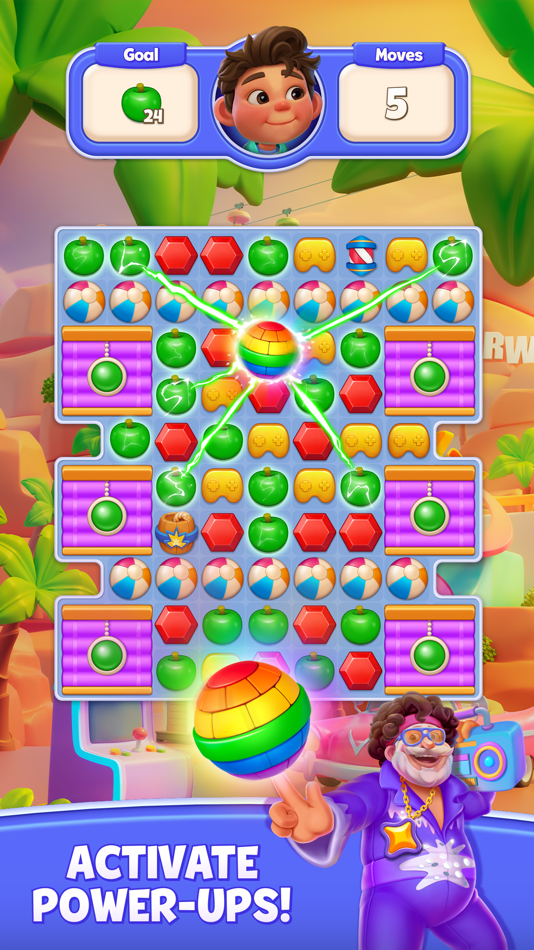 #1. Wonder Journey: Match 3 Puzzle (iOS) 由: Gameguru Bilisim Anonim Sirketi