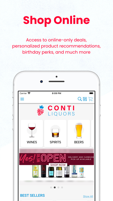 Conti Liquors Screenshot