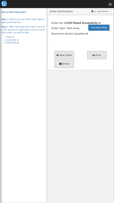 Twirll POS Retail Screenshot