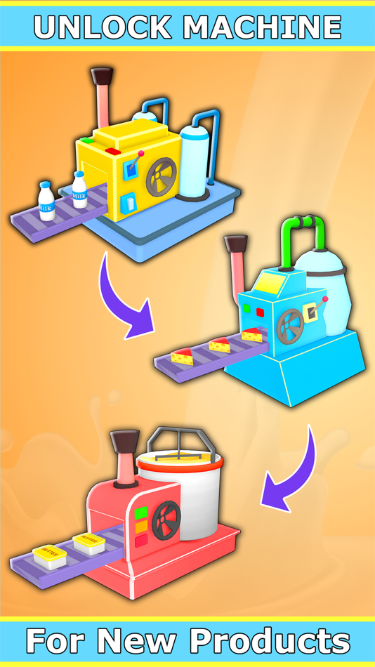 #5. Idle Milk Factory (iOS) 由: MondayOFF
