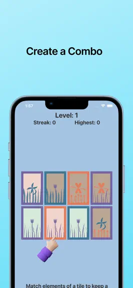 Game screenshot Tiles - Matching Puzzle Art AI apk