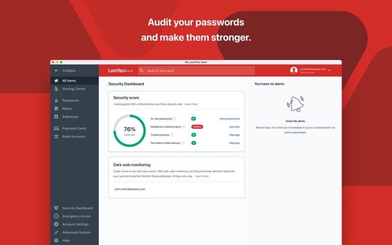 Screenshot #2 pour LastPass Password Manager