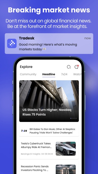 Tradesk: Invest & Trade Screenshot