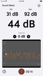 sound meter plus iphone screenshot 3