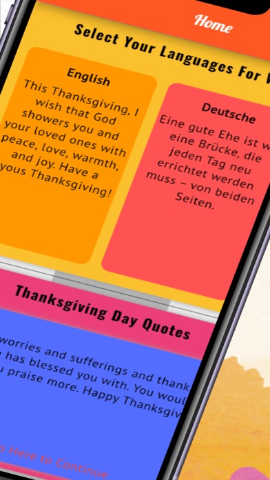 Happy Thanksgiving Day Gif SMS Screenshot