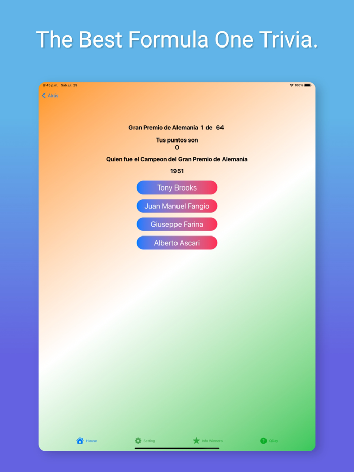 Best formula one trivia