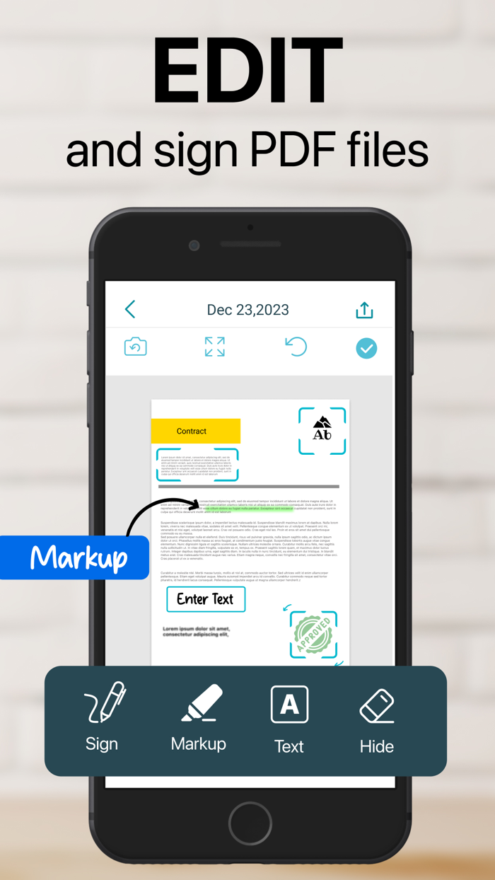 Scan to PDF Converter Scanner