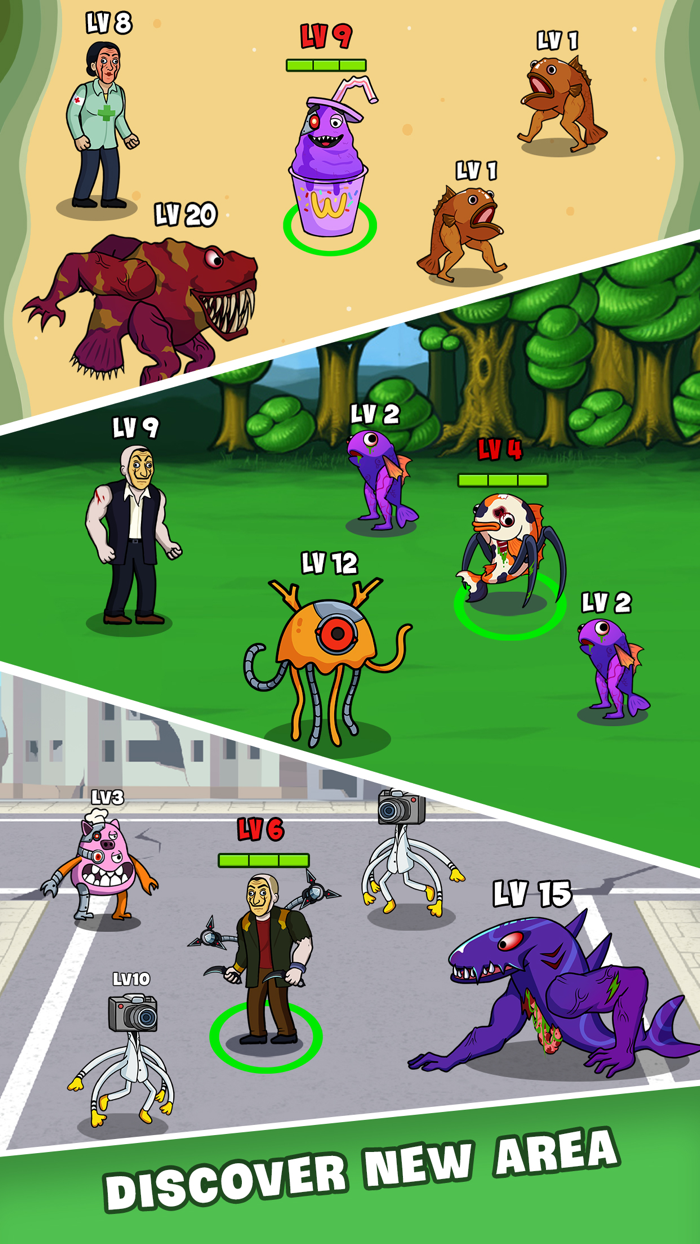 The Fishman Monster Evolution