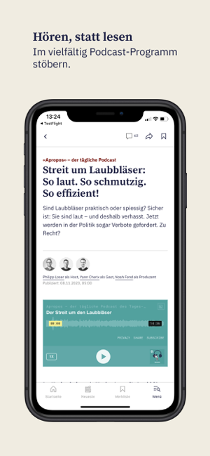 ‎BZ Berner Zeitung News Screenshot