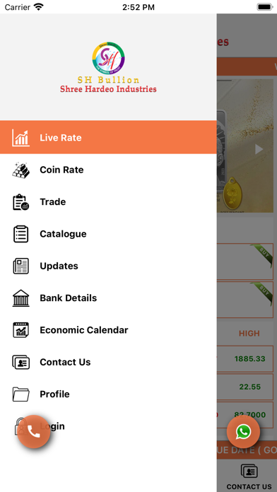 SH Bullion Screenshot