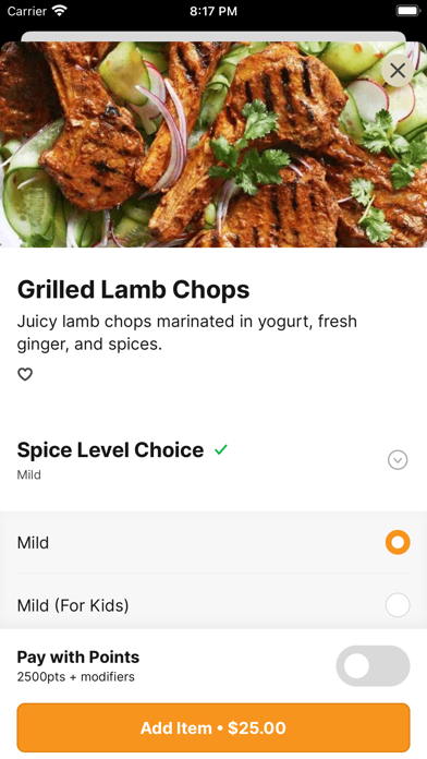 Bhai Sahab Indian Restaurant Screenshot
