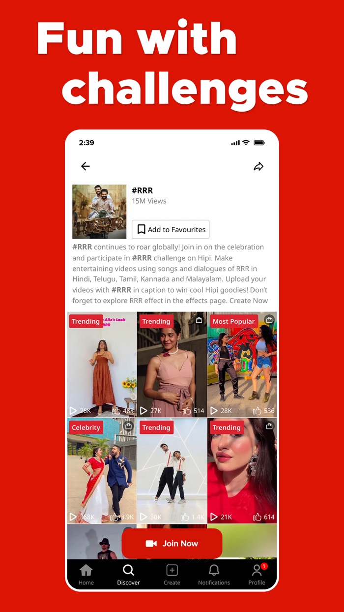 Hipi - Indian Short Video App