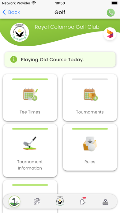 Royal Colombo Golf Club Screenshot