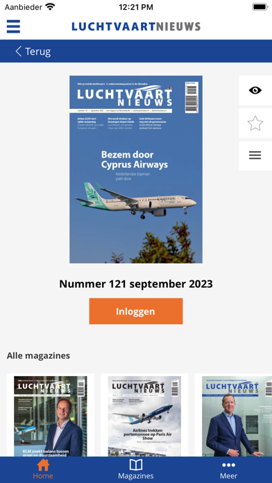 Luchtvaartnieuws Screenshot