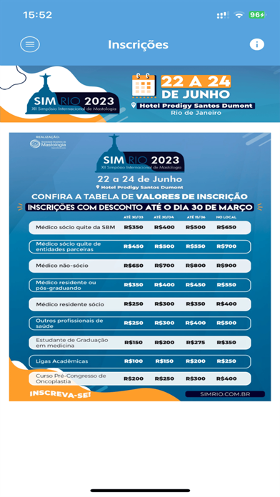 SIM RIO 2023 Screenshot