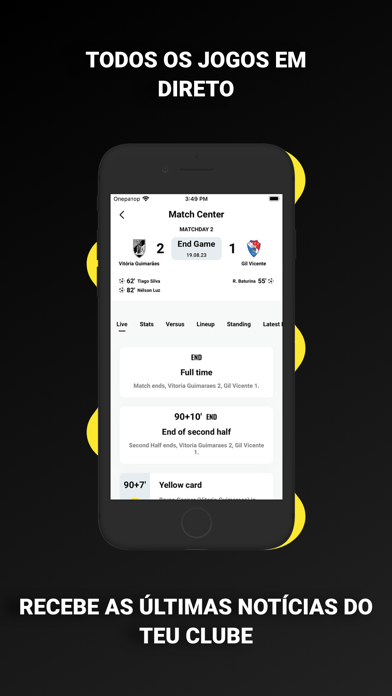 App Oficial Vitória SC Screenshot