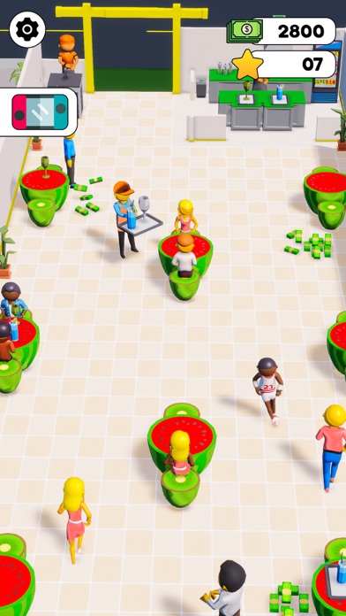 Watermelon Cafe - fruit Merge Screenshot