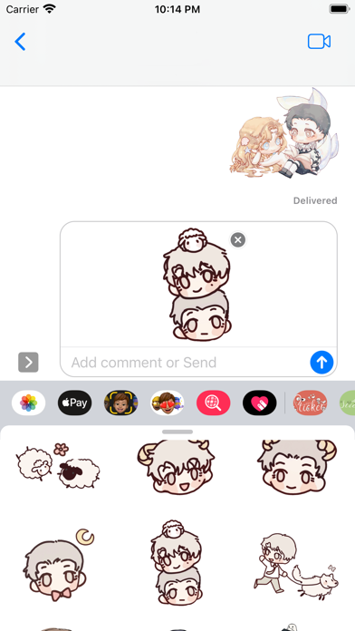 Wlt! Sticker s1 Screenshot 1 - AppWisp.com