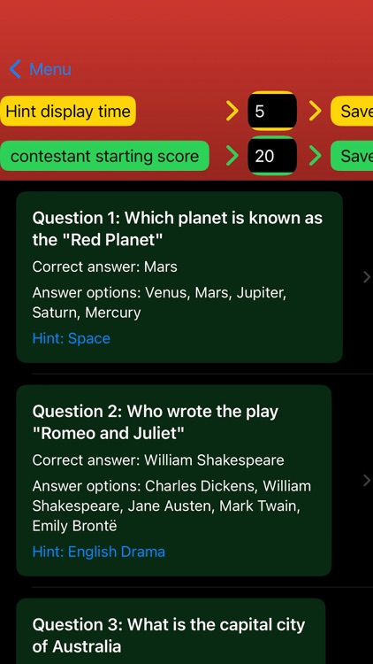 U-Bet Quiz screenshot-3