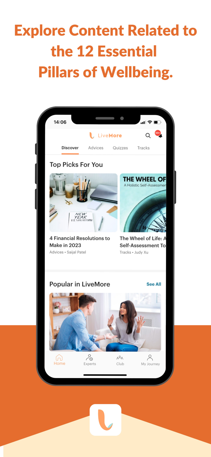 LiveMore - for your wellbeing