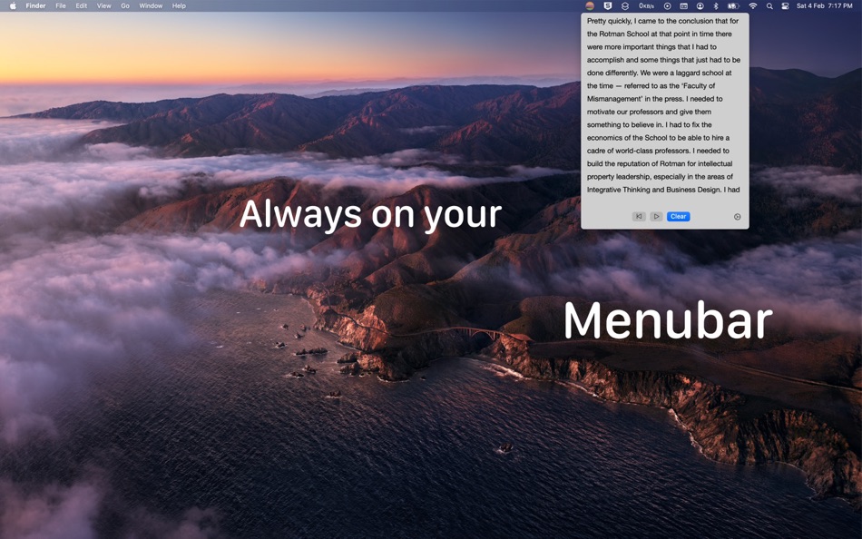 #2. QuickSpeak: Text to Speech (macOS) By: Jyothish Johnson