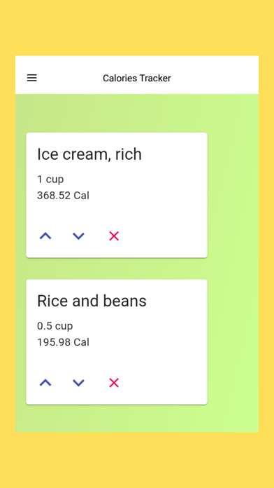 Calorie Counter Appのおすすめ画像3