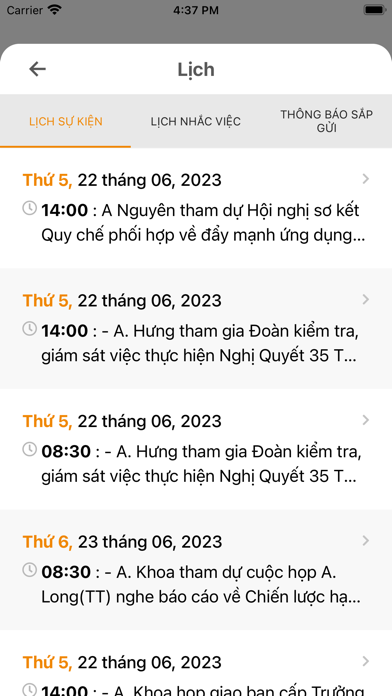 O2 Calendar