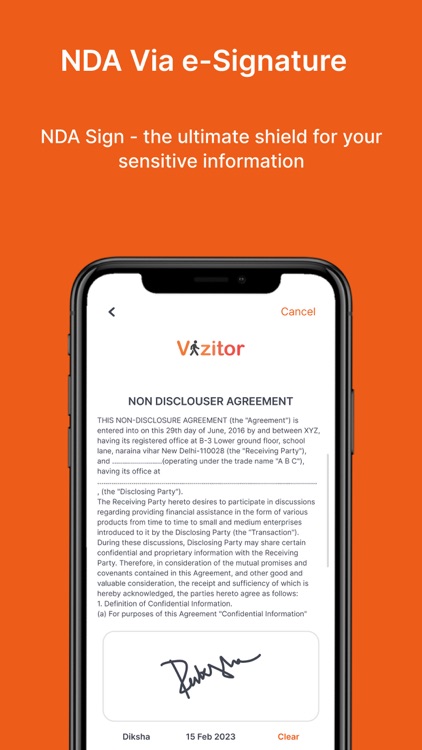 Vizitor - Visitor management