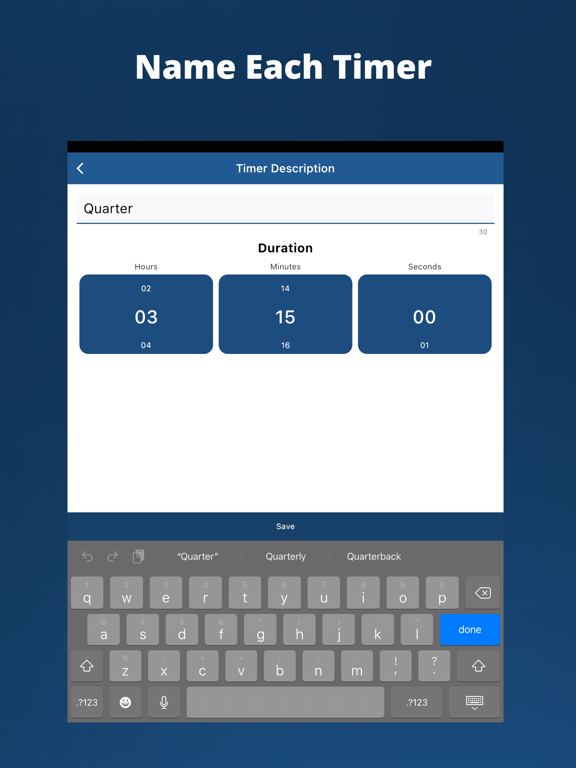 Screenshot #5 pour Sport Multi Timer