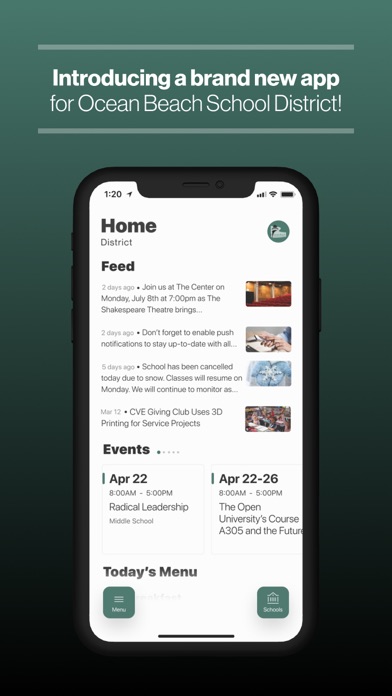 Ocean Beach School District Screenshot