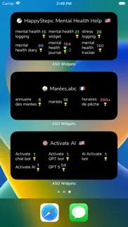 aso widgets: keyword tracker айфон картинки 4