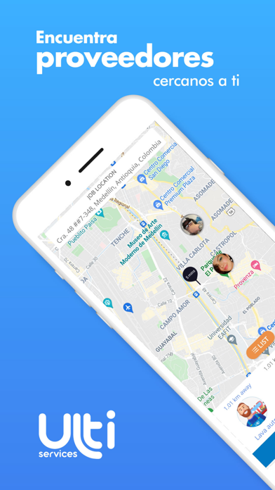 UltiServices Customer Screenshot