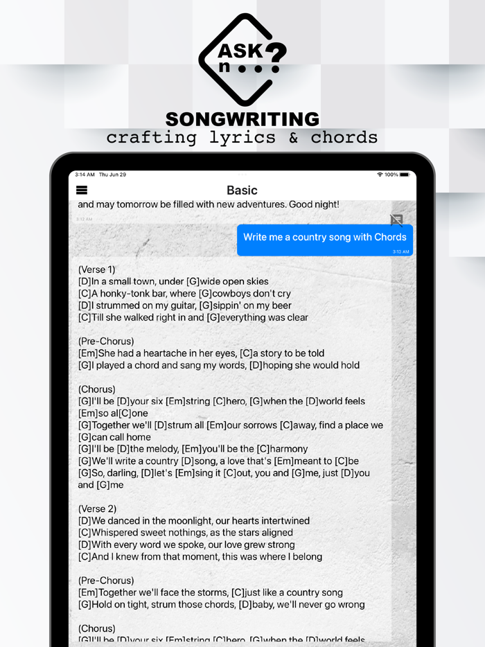 Chatting AI Chatbot w AskN AI