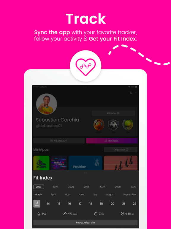 Movn - Sports SuperApp iPad screenshot 6 - Health & Fitness app