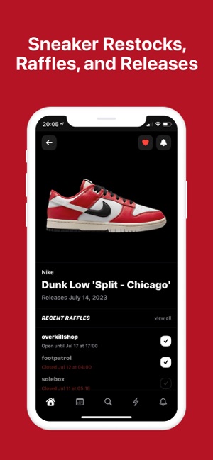 Grails - Shoe Raffles Releases on the App Store