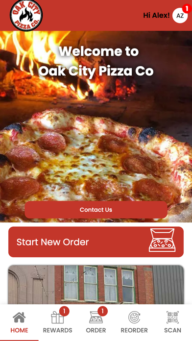 Oak City Pizza Co. Screenshot