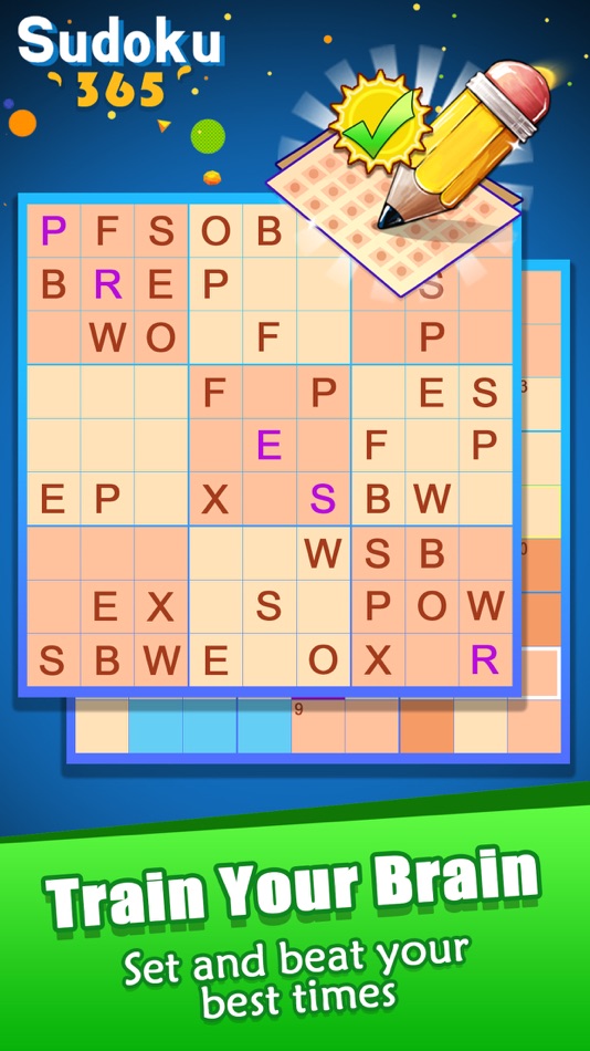 #2. Sudoku 365 - Number and Puzzle (iOS) Podle: 365 Fun Games