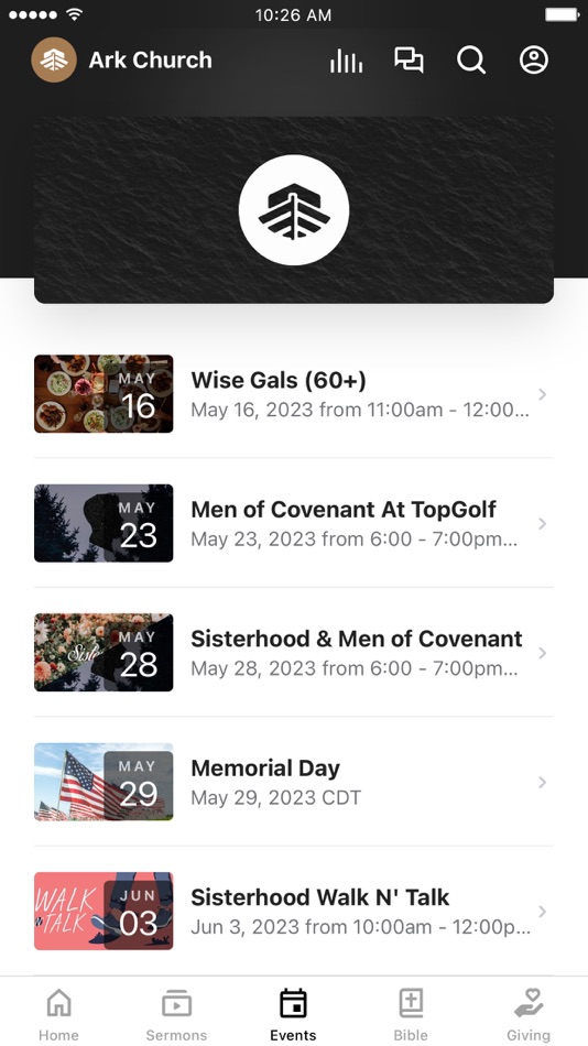 #3. Ark Church Wichita (iOS) Podle: Ark Church Inc.