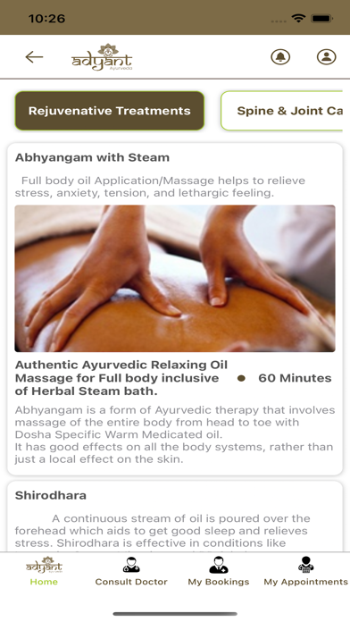 Adyant Ayurveda Screenshot