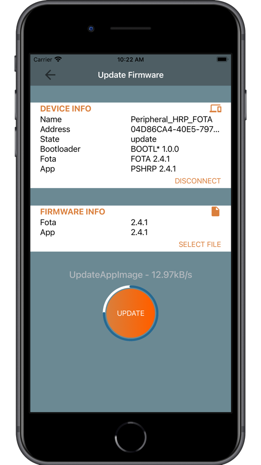 #3. RSL FOTA (iOS) 由: On Semiconductor